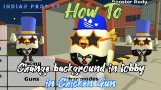 Get the Ultimate Chicken Gun Game Lobby Look: Changing Your Lobby Background in Chicken Gun!