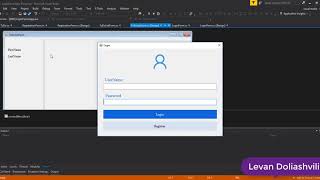 CSharp Basic Tutorial 51 WindowsForms Login Registration Forms Part4 (IOC Container)