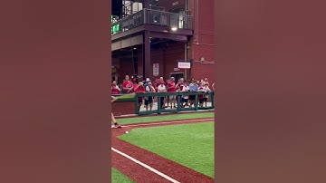Jake hitting Homerun off the Phillies sign at Citizens Bank Park