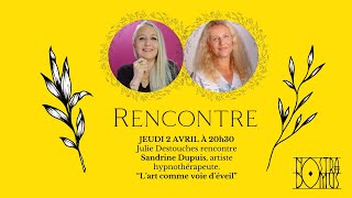 L'art comme outil d'éveil, avec Sandrine Dupuis