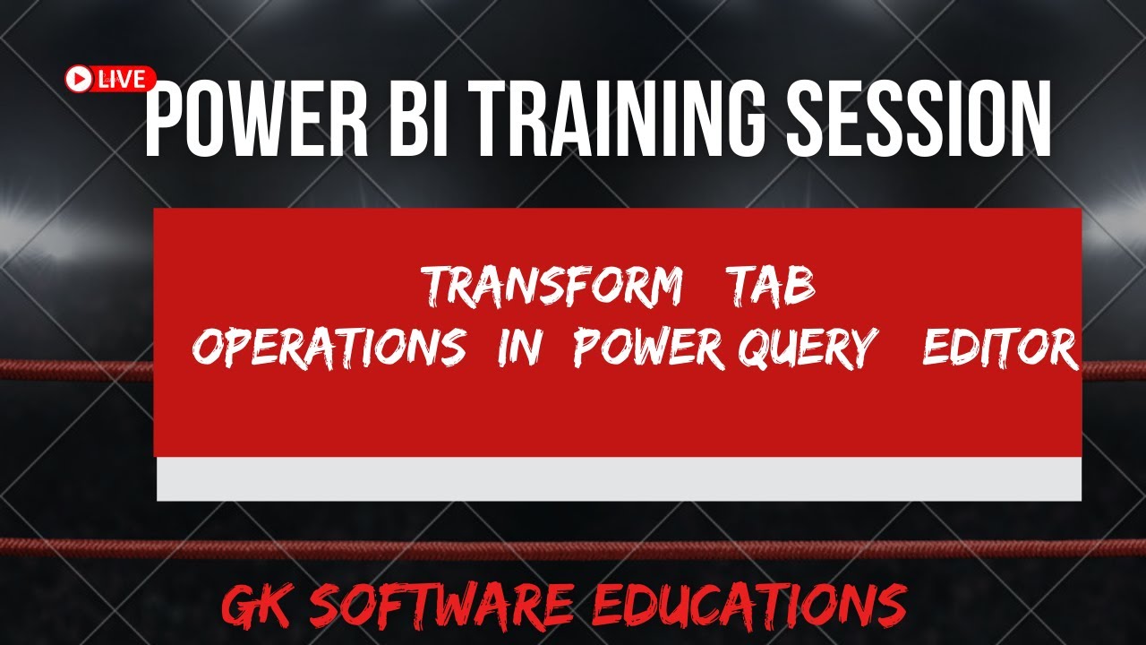 3 1 Transform Tab Operations In Power Query Editor YouTube 3-1-transform-tab-operations-in-power-query-editor-youtube