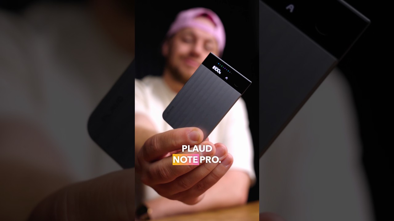 Tohle je nejvíc „cheat code” gadget, co jsem za poslední roky zkoušel. 🤯 #PlaudNote