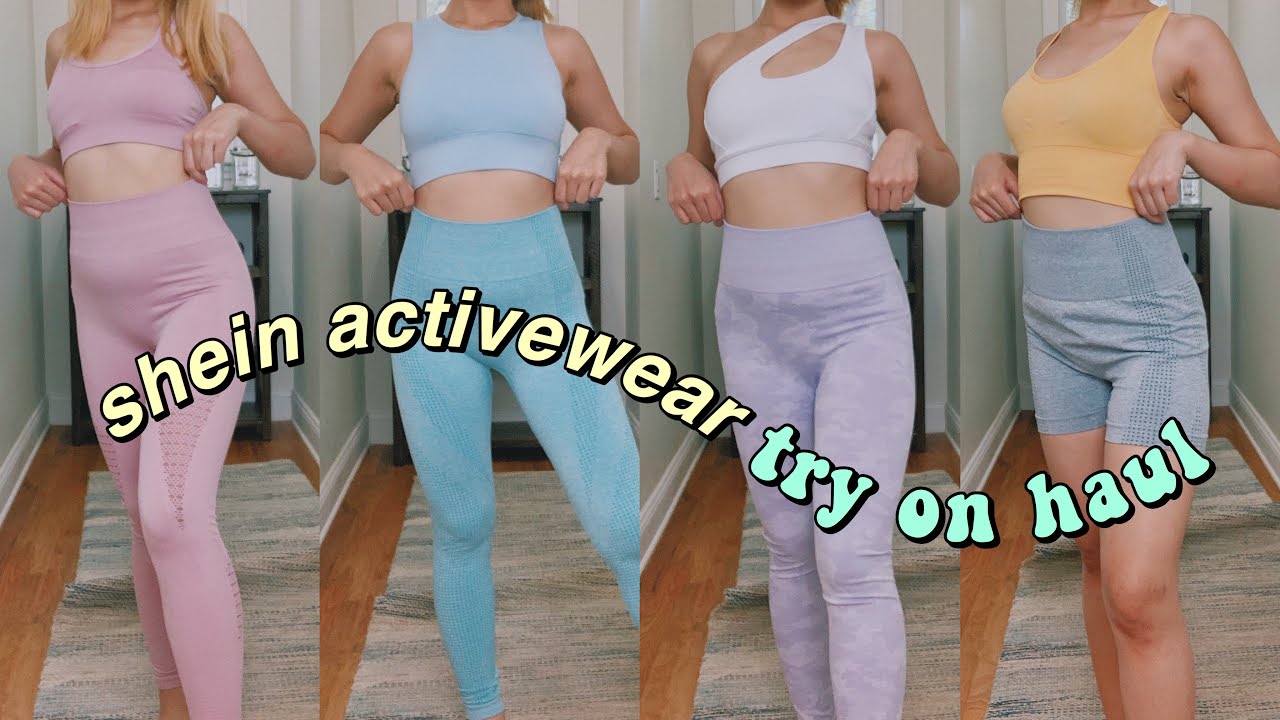 fitwithliz91 - SHEIN Activewear Haul🥰 Some Gymshark dupes