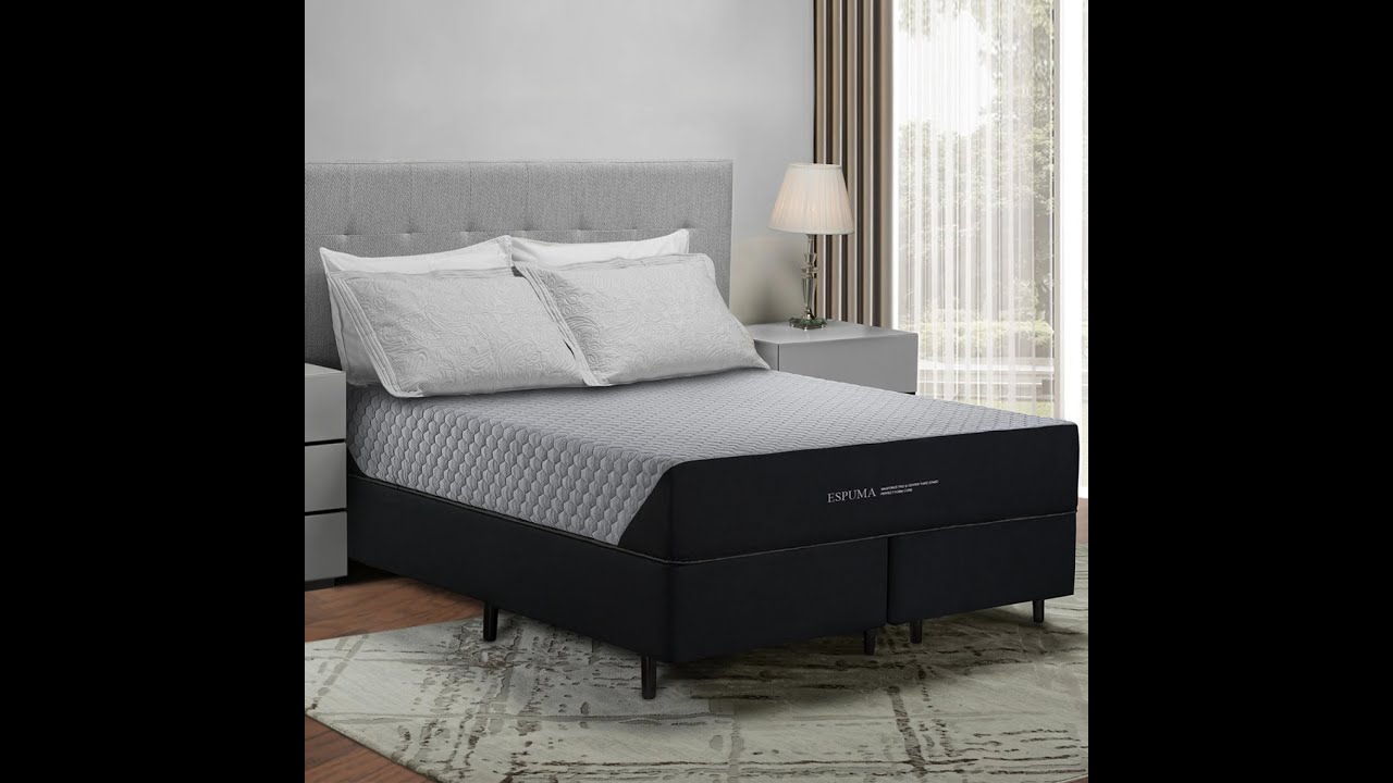 Sommier queen size 2 plazas | Espuma | Colchón de 26 cm