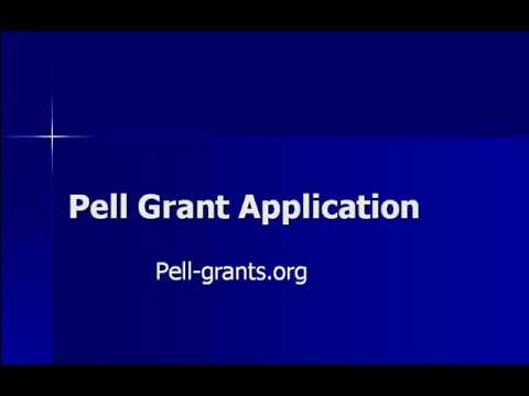 pell grant application