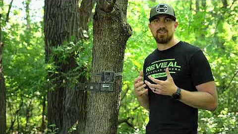 Tactacam™ REVEAL X-Pro Cellular Trail Camera - Using The LCD Screen To Control Settings