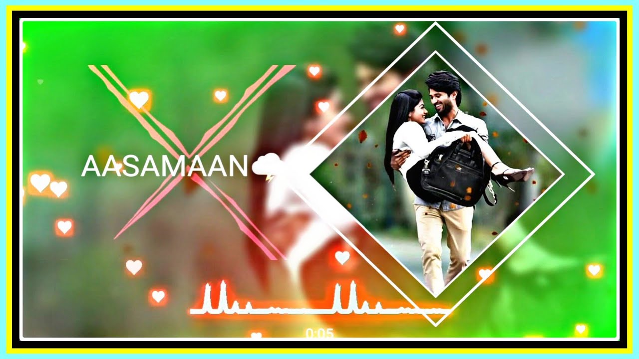 Love Video Editing By Kinemaster | Best Love Status Video Template | Black Screen Template Video