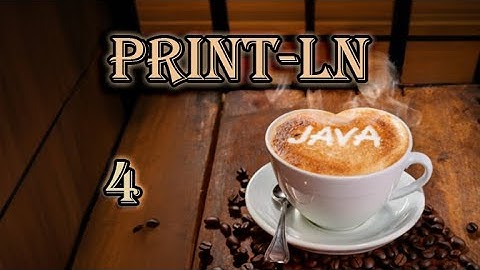 Java Console Output - Java Tutorial | #4
