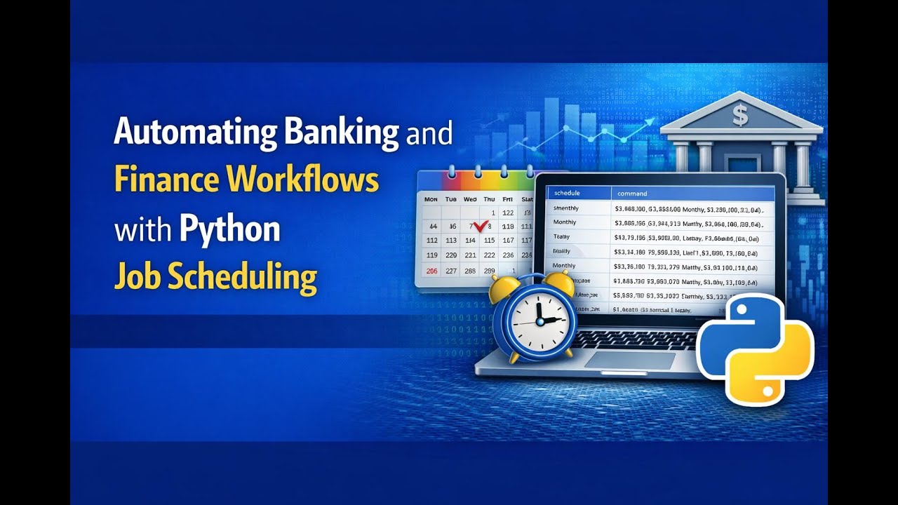 Automating Banking and Finance Workflows with Python Job Scheduling ...