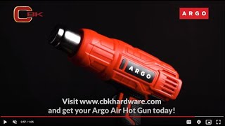 Getting to Know the Argo Air Hot Gun