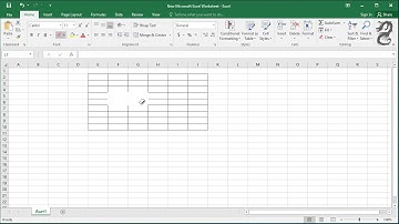 How to Erase Cell Border in Excel