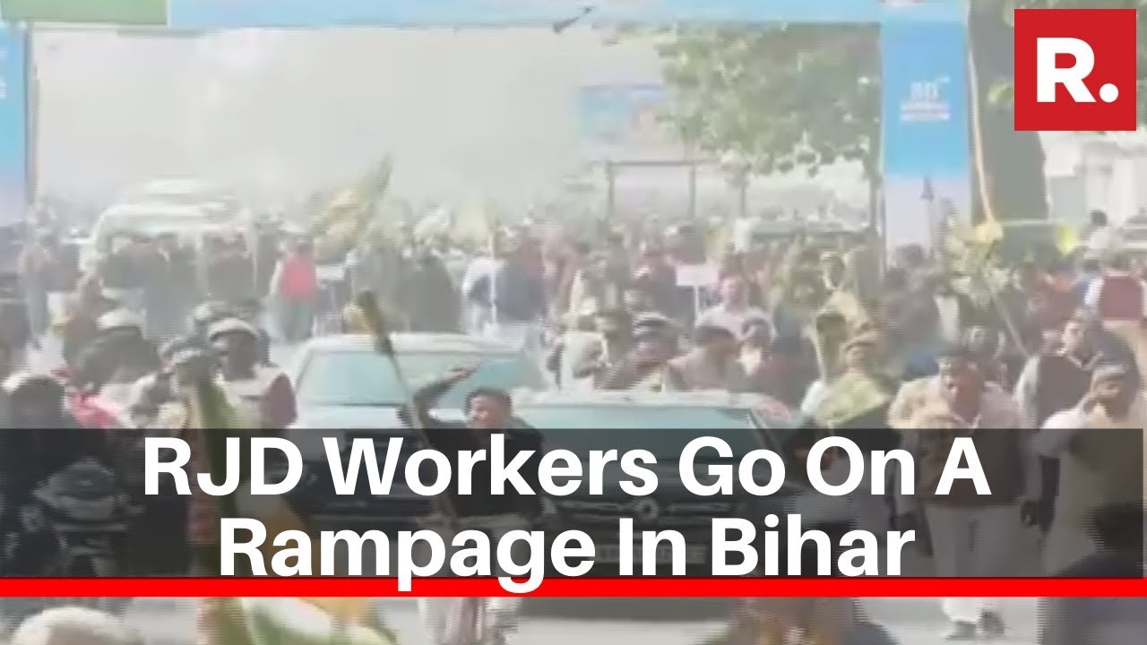 CAA Protests: RJD Workers Go On A Rampage In Bihar; Tyres Burnt & Roads Blocked