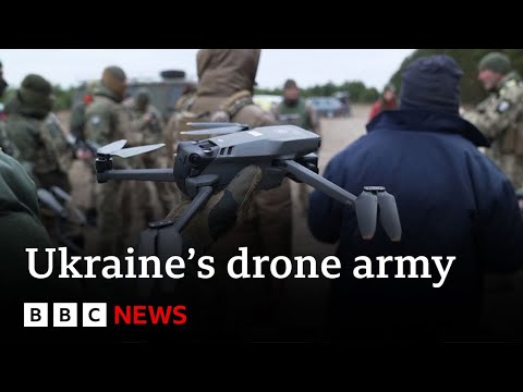 Ukraine rapidly expanding its 'Army of Drones' - BBC News