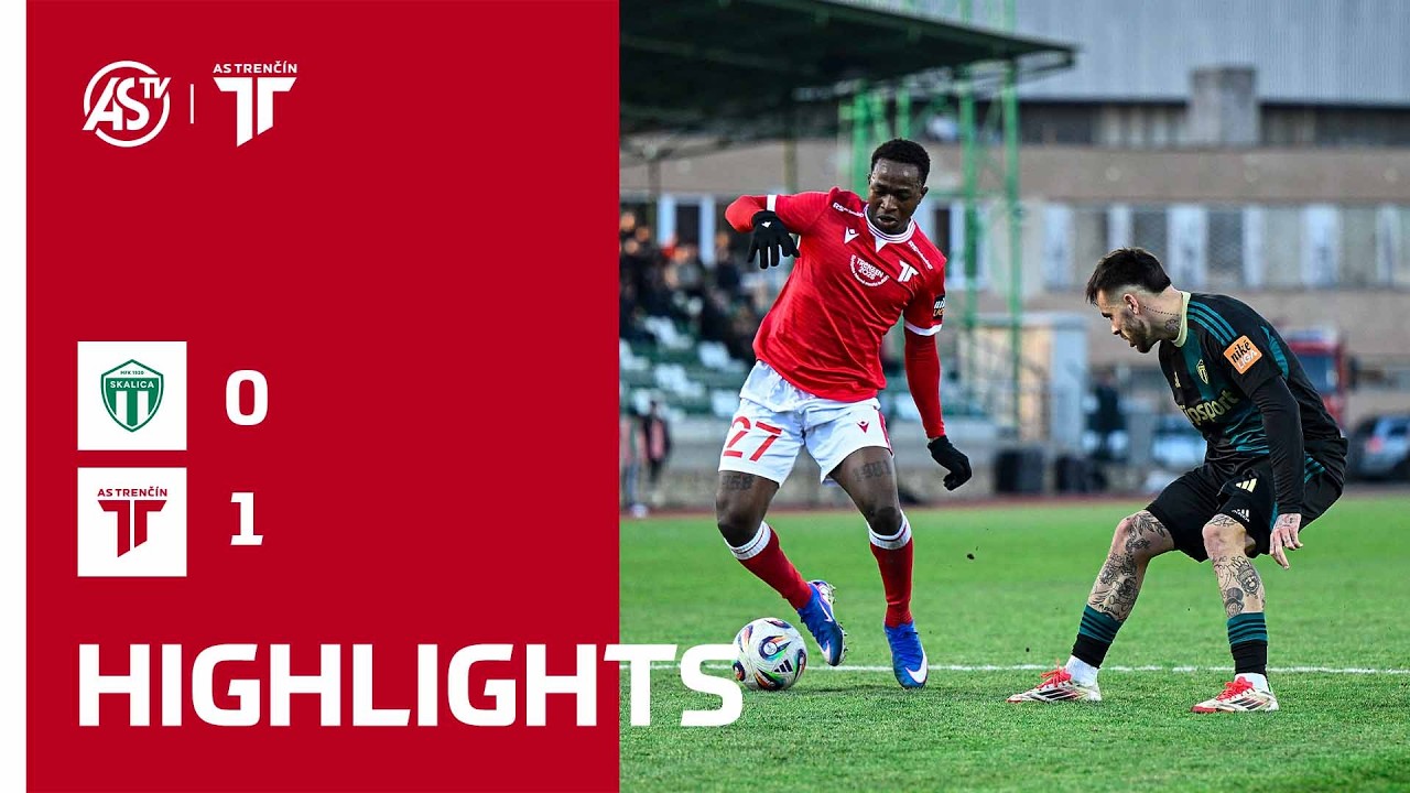 NIKÉ LIGA | Highlights | MFK Skalica - AS Trenčín 0:1 (0:1)