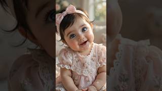 Good Morning from the cutest little sunshine!☀️🍼🥹 #cutebaby #aibaby #babygirl #viralreels #viral
