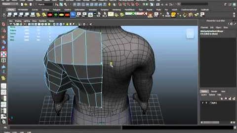 Character Creation In Maya Day1 Pt3 - Shirt Adjustment