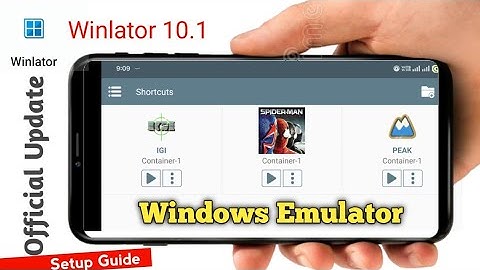 Winlator 10.1 Official Update - Beginner Guide | Windows Emulator Android