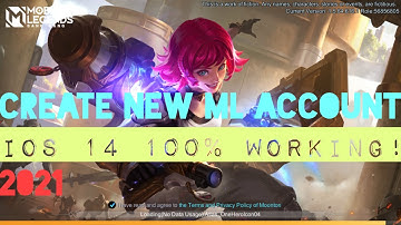 How to Create A New Mobile Legend Account on IOS 14 iPhone 2021