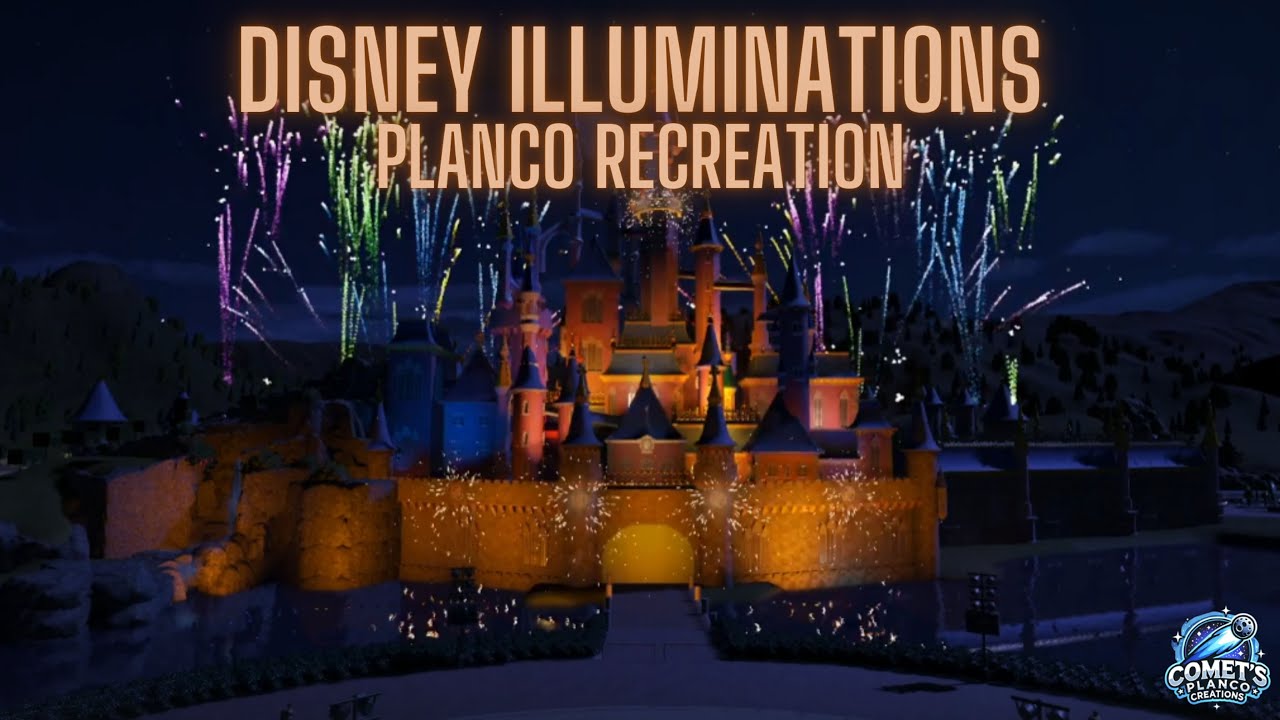 Disney Illuminations | Planet Coaster Recreation
