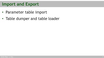 Import and export | z-Tree online course