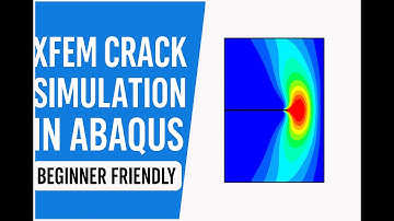 Abaqus XFEM Simulation – 2D Crack Propagation for beginners (No Audio)