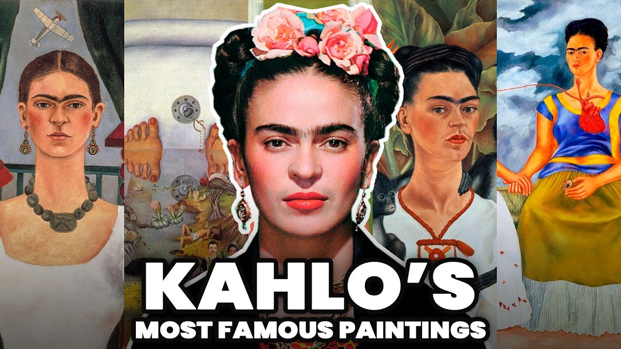 Kahlo's Most Famous Paintings 👨‍🎨 Frida Kahlo Paintings Documentary 🎨 - YouTube
