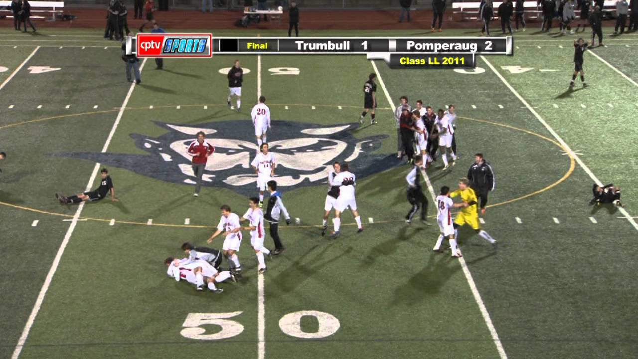 Pomperaug 2 Trumbull 1 2011 CT State Finals - YouTube