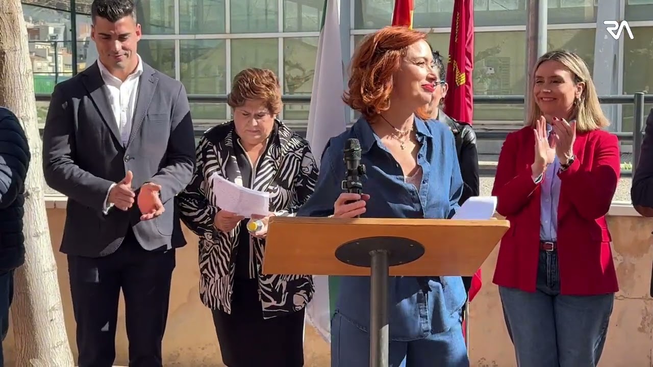 Colocación de la primera piedra de la ampliación de la Residencia Nicolás Gómez Tornero Abarán 