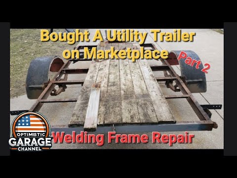 We start repairs on rusted out frame - YouTube