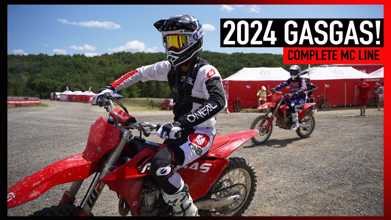 First Look at the 2024 GasGas Motocross Line Up! Italian Dream Trip