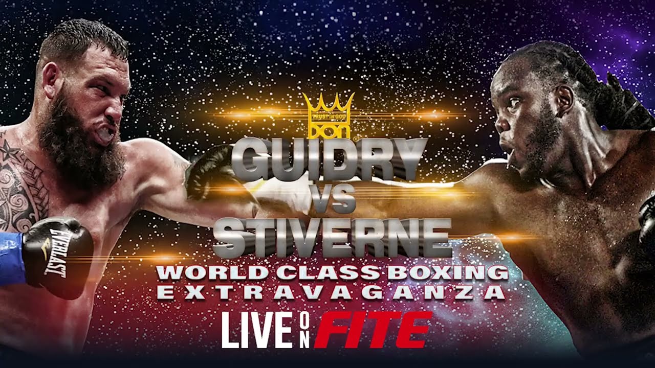 Live Boxing on #FITE Guidry vs