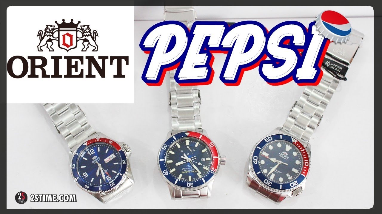 best pepsi bezel watch