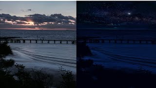 Normal sky-Starry sky, 3 steps screenshot 1