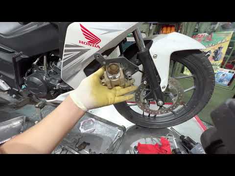 Video Cách thay bố thắng trước honda winner 150 - youtube