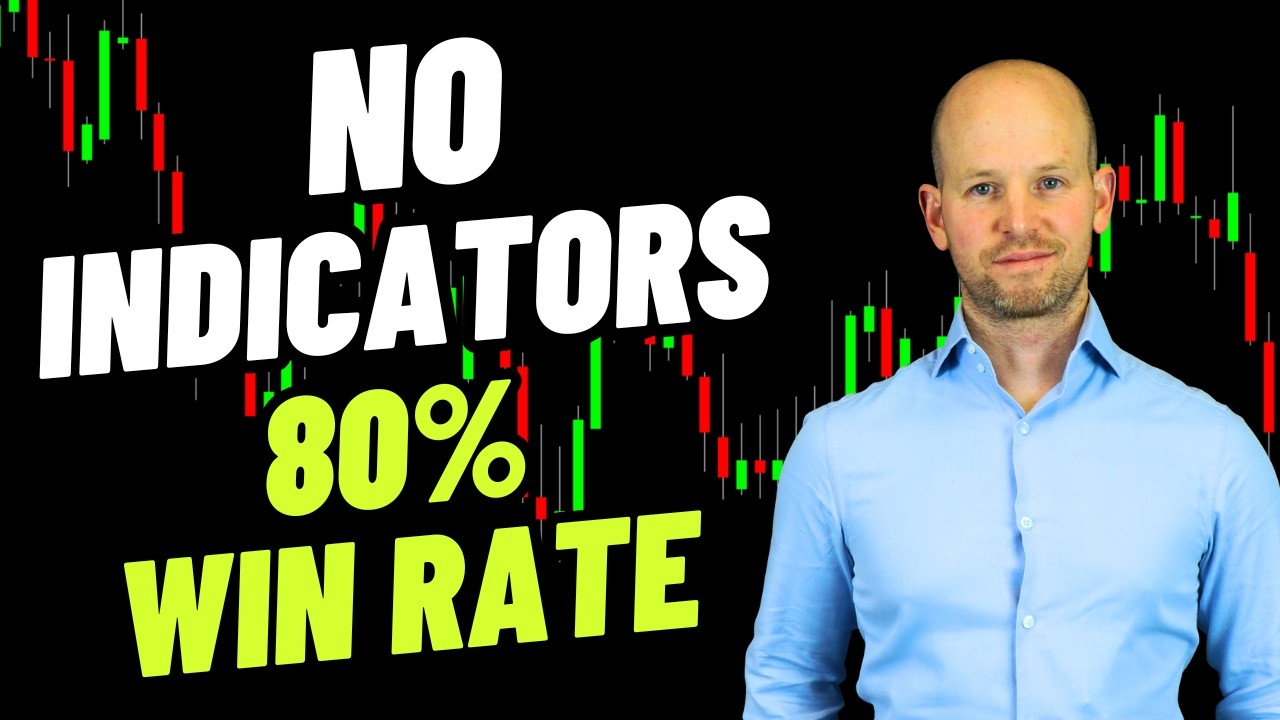 80% Win Rate Mean Reversion Strategy (No Indicators!)