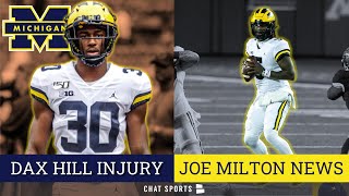 Daxton Hill Injury Update, Joe Milton News, Michigan St. Absurd Underdogs | Michigan Football Rumors