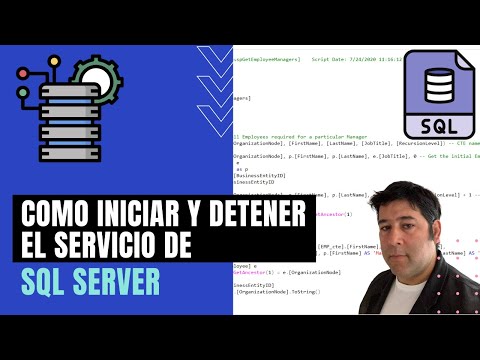 Cómo iniciar y detener el servicio de SQL Server - Guia de SQL Server en Español