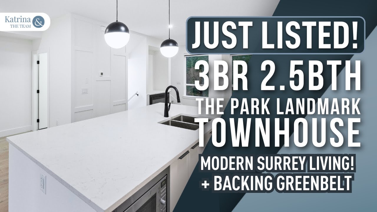 Brand-New Townhome Backing Greenbelt | 13895 64 Ave #35 Surrey BC | $850,000