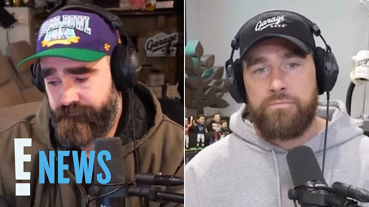 Jason Kelce Reacts to Claim He Rooted Against Travis in Super Bowl | E! News