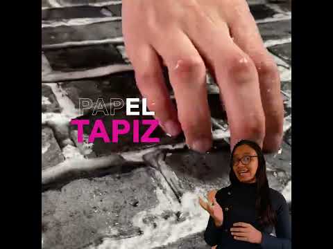 Video: Papel tapiz rojo en el interior de locales residenciales