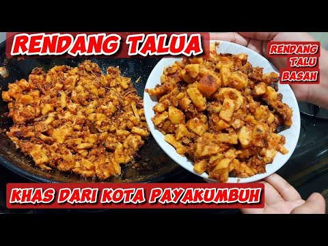 Cara Membuat Rendang Telur Basah