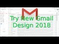 Gmail new design 2018