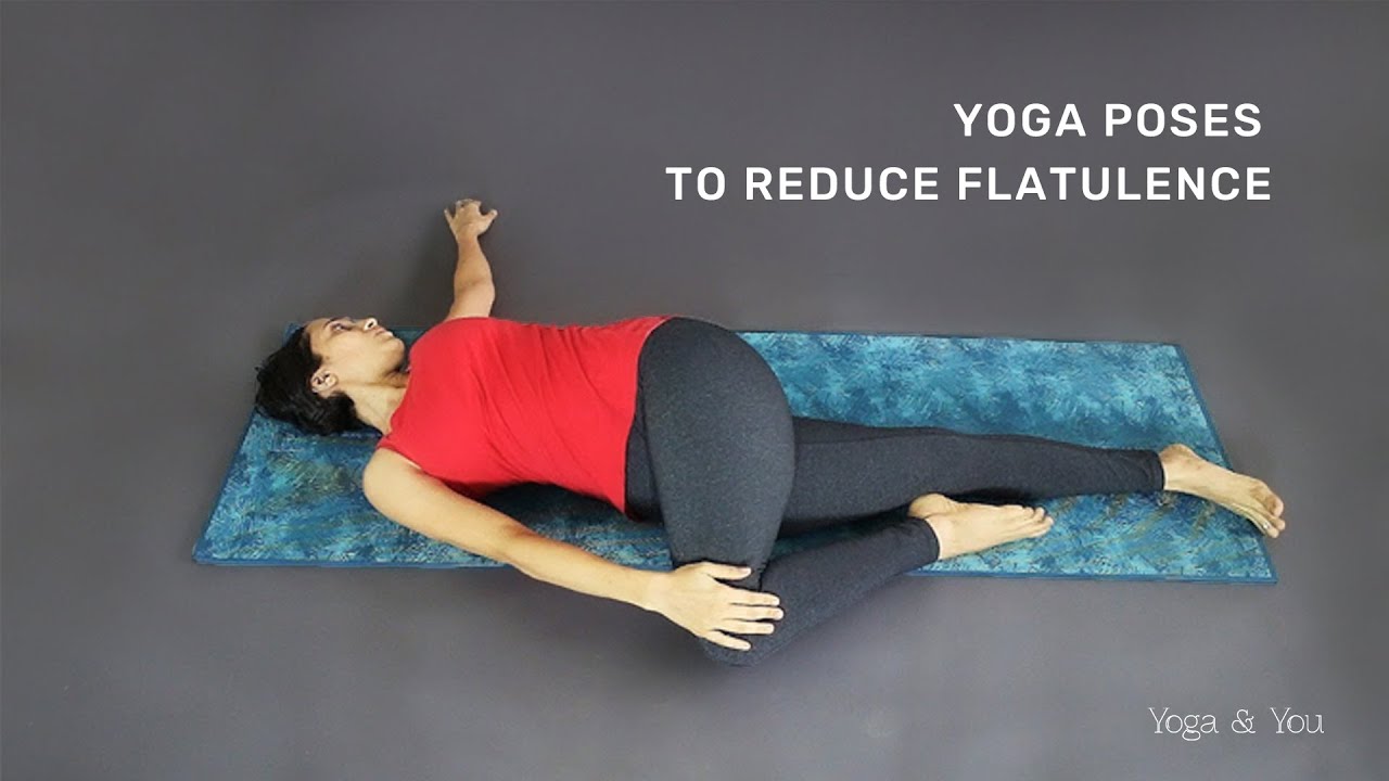 BEST Yoga Poses To FART - 15 Minute Yoga for Digestion & Gas - YouTube