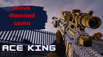 Locus Diamond Camo Unlock Gameplay CODM !