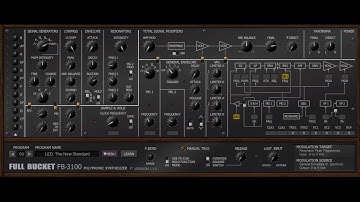 Full Bucket Music - FB-3100 [FS4E1]