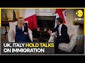 UK PM Rishi Sunak and Italy PM Giorgia Meloni call for tougher EU action on migration | WION