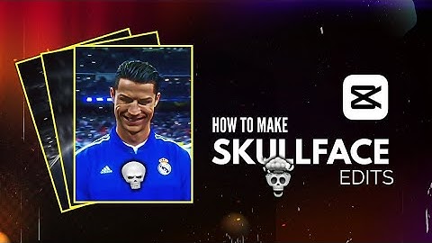 💀 Maak een schedelgezicht in 5 minuten: CapCut-zelfstudie 🔥