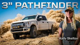 Kailey Skelton X Carli Suspension - 3" Pathfinder on a Gas Super Duty