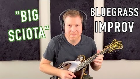 Bluegrass Mandolin Improvisation | "Big Sciota" | Isaac Eicher