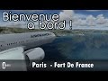 Prepar3d paris orly lfpo  fort de france tfff  pmdg b777300er air france  af842  p3d